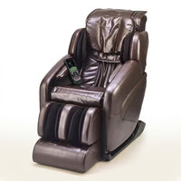 Jin Espresso Synthetic Leather SL Track Massage Chair — Studio Shot