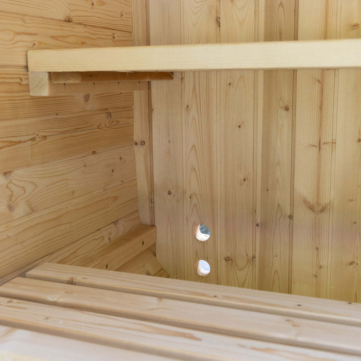 Auris One Luxury Outdoor Cedar Sauna exterior
