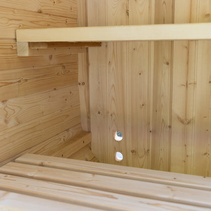 Auris One Luxury Outdoor Cedar Sauna exterior
