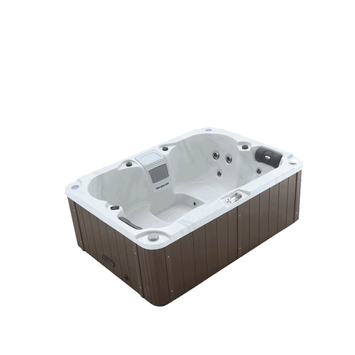 LYS4000 Plug & Play 4 Person Spa side view