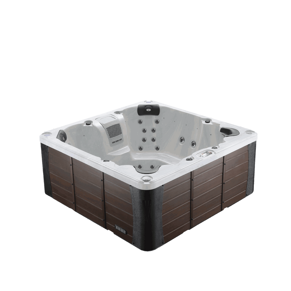 LYS7000 Luxury 240V 7 Person Spa side view