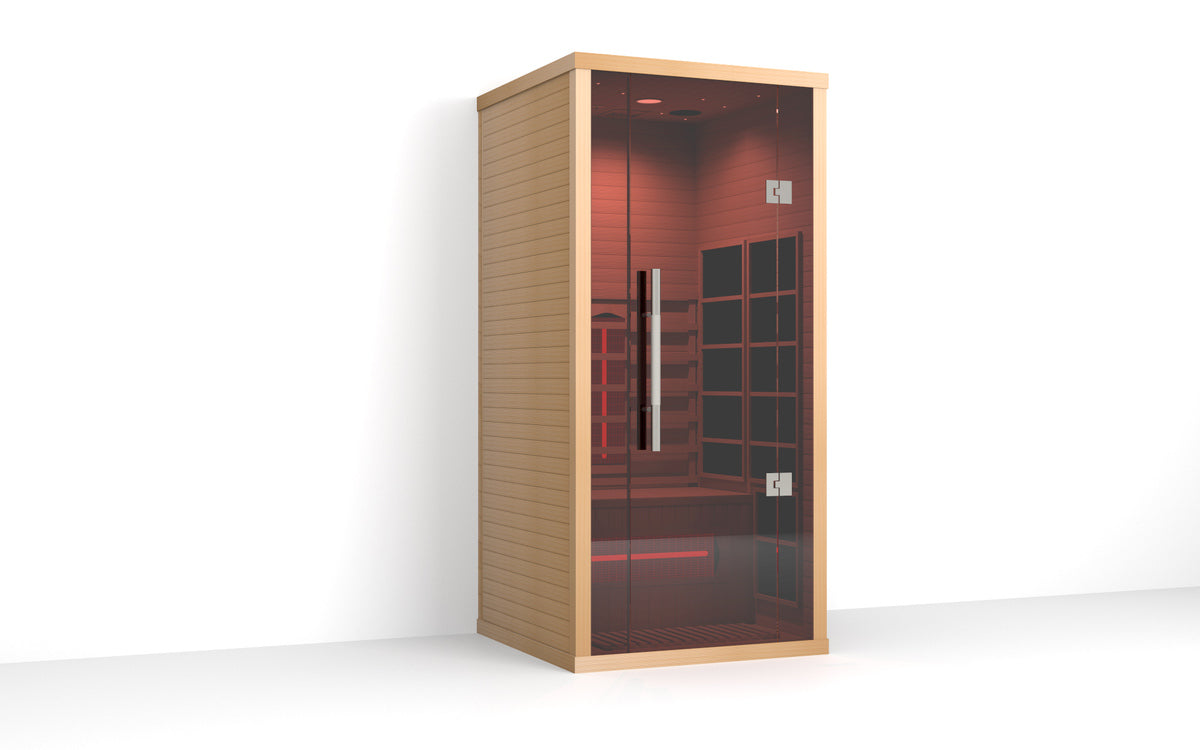 Lumin Infrared Sauna One interior