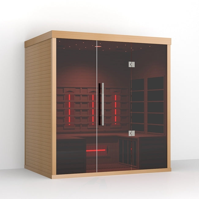 Lumin Infrared Sauna Three interior