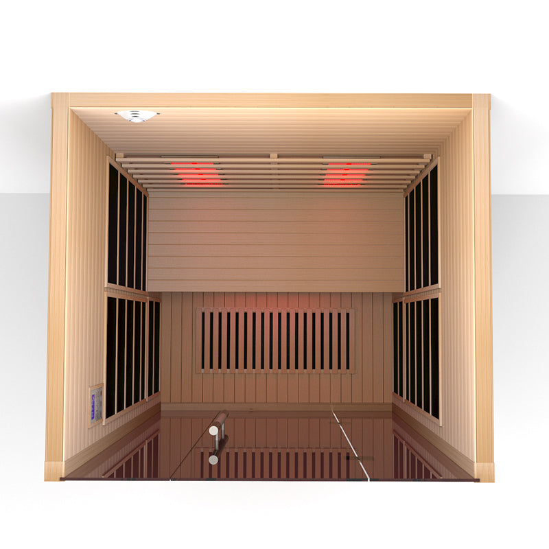 Lumin Infrared Sauna Two interior
