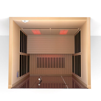 Lumin Infrared Sauna Two interior