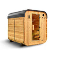 Traditional Cedar Sauna Built for Outdoor Use, 6-Person Capacity, 9Kw Electric Heater, Wi-Fi Control