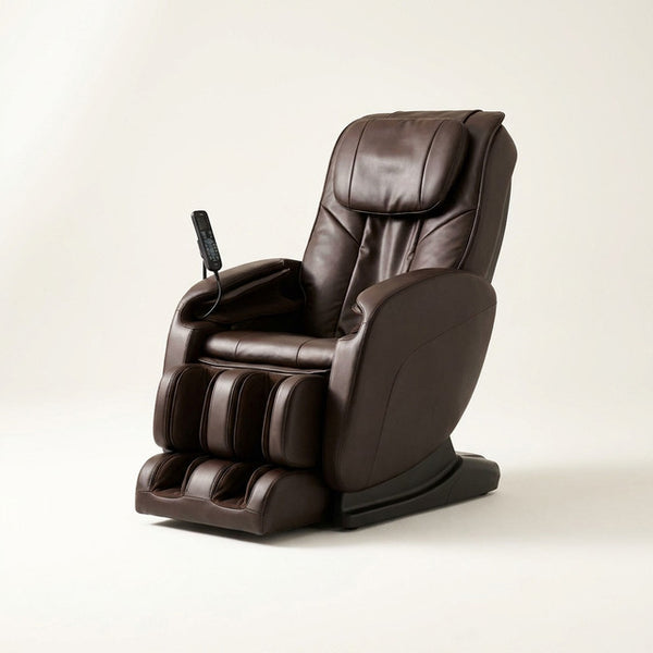 Massage Chair Built for Deep Tissue Relief, Zero Gravity Recline, SL Track System, Quad Roller Technology — Studio Shot