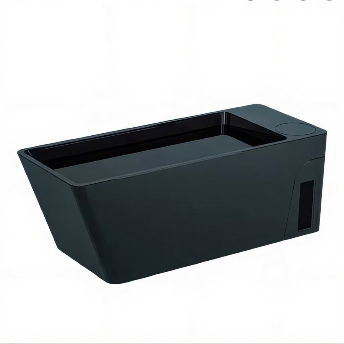 Orivon Frost Cold Plunge Tub black angle 1