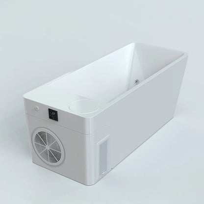 Orivon Frost Cold Plunge Tub white angle 2