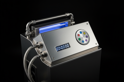 Open float cabin filtration system and control panel detail